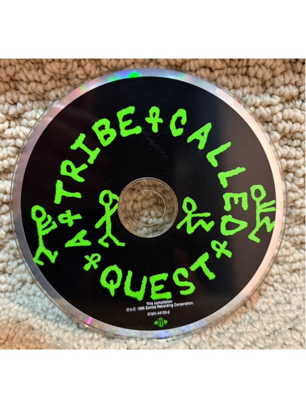 A Tribe Called Quest Anthology CD Black and Green One Size